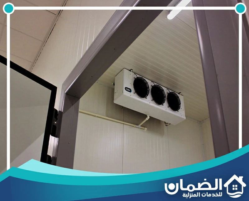 حل عطل غرفة تجميد في عجمان 0527042162 شركة الضمان صيانة وحدات تبريد غرفة تجميد وفحص توزيع الهواء داخل الموقع في عجمان